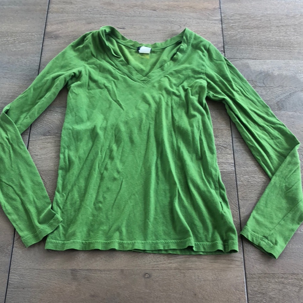J crew cotton LS